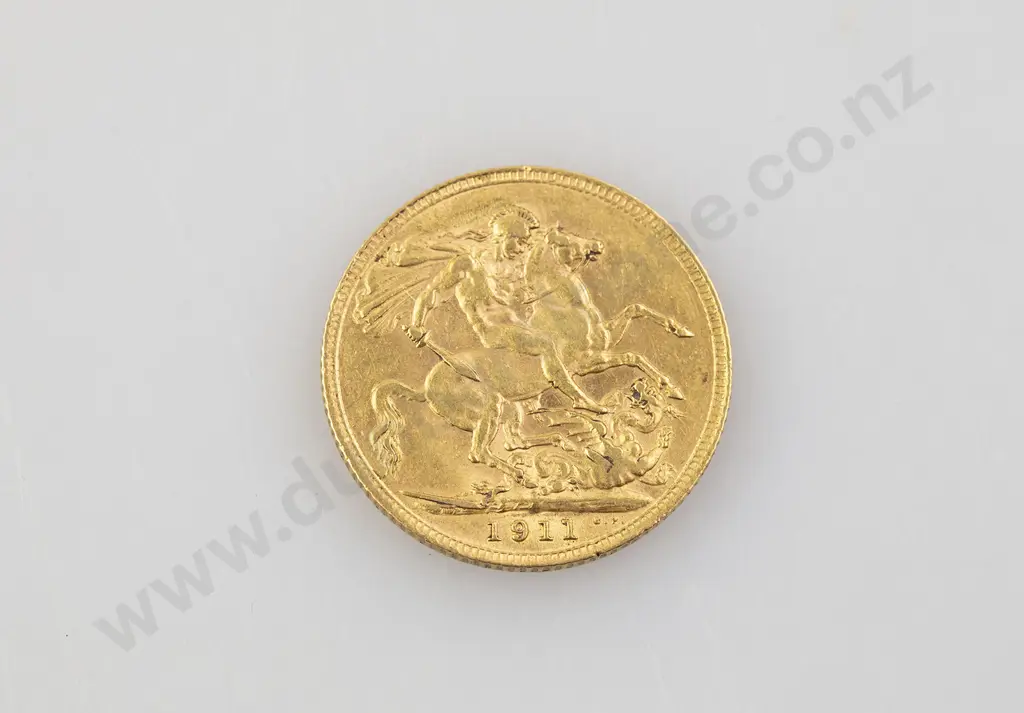 1911 Gold Sovereign Image 1++