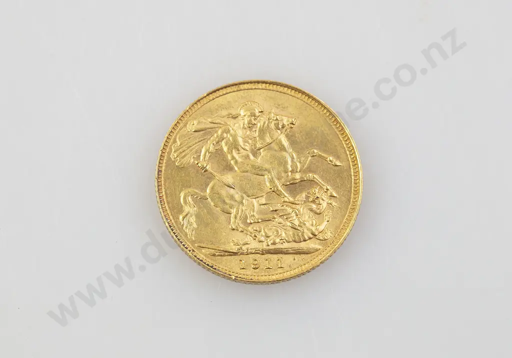 1911 Gold Sovereign Image 1++
