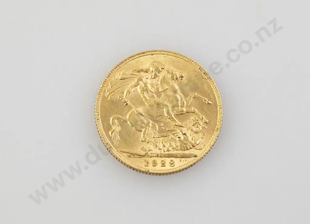 1928 Gold Sovereign Image 1++