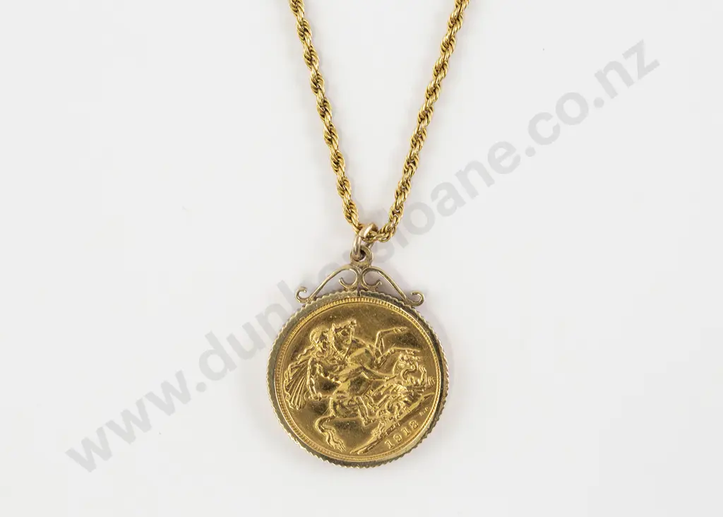 1913 Gold Sovereign Image 1++
