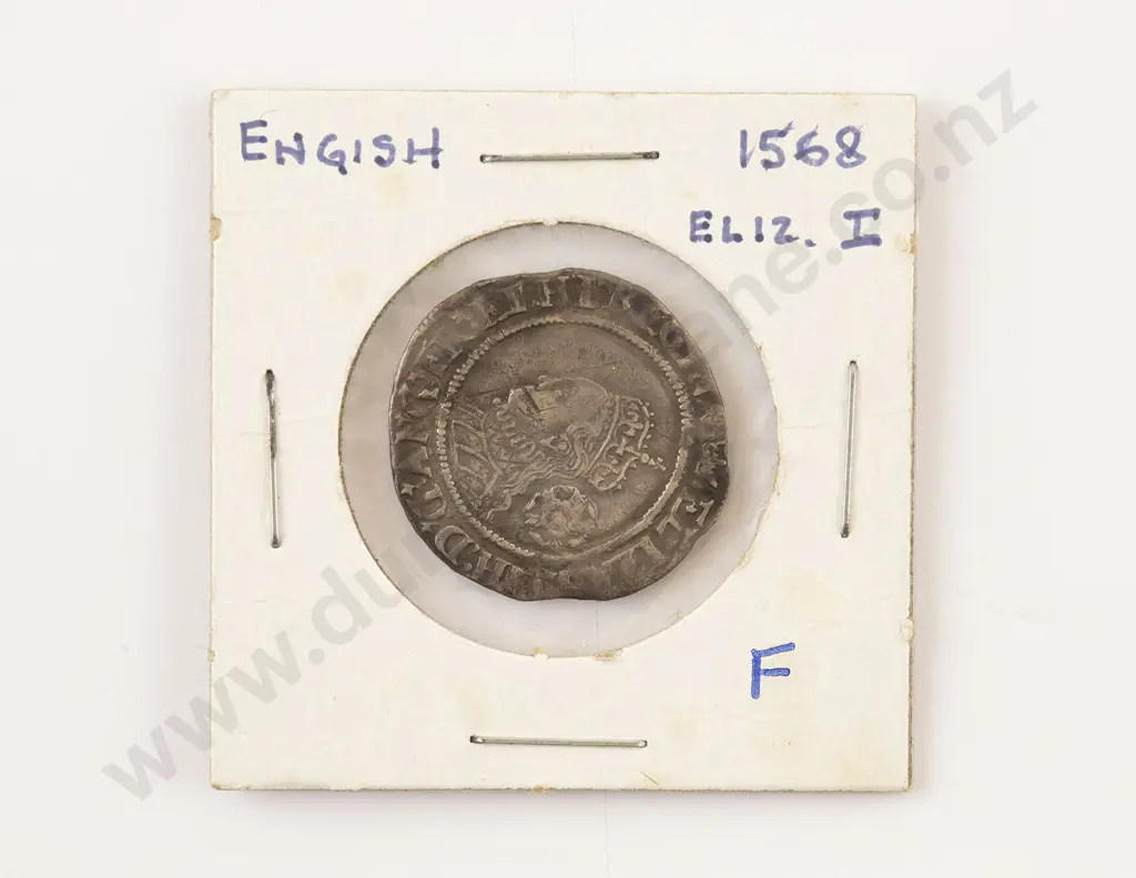 1568 Elizabeth I Silver SIxpence Image 1++