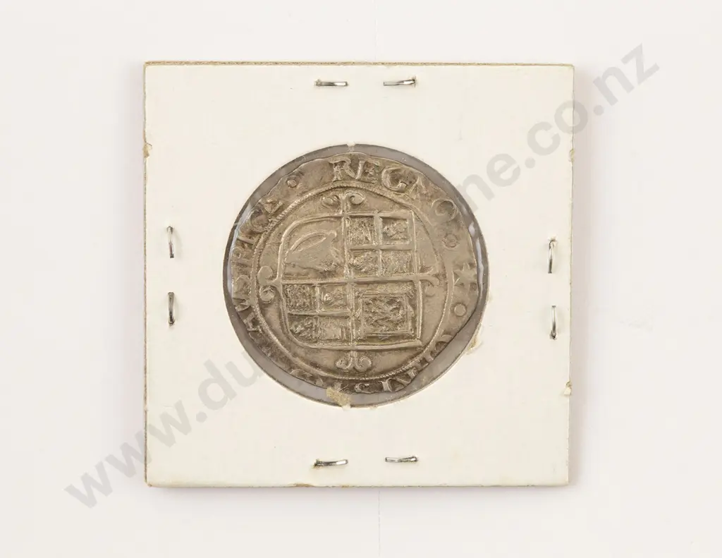 Charles I Silver Shilling Image 1++