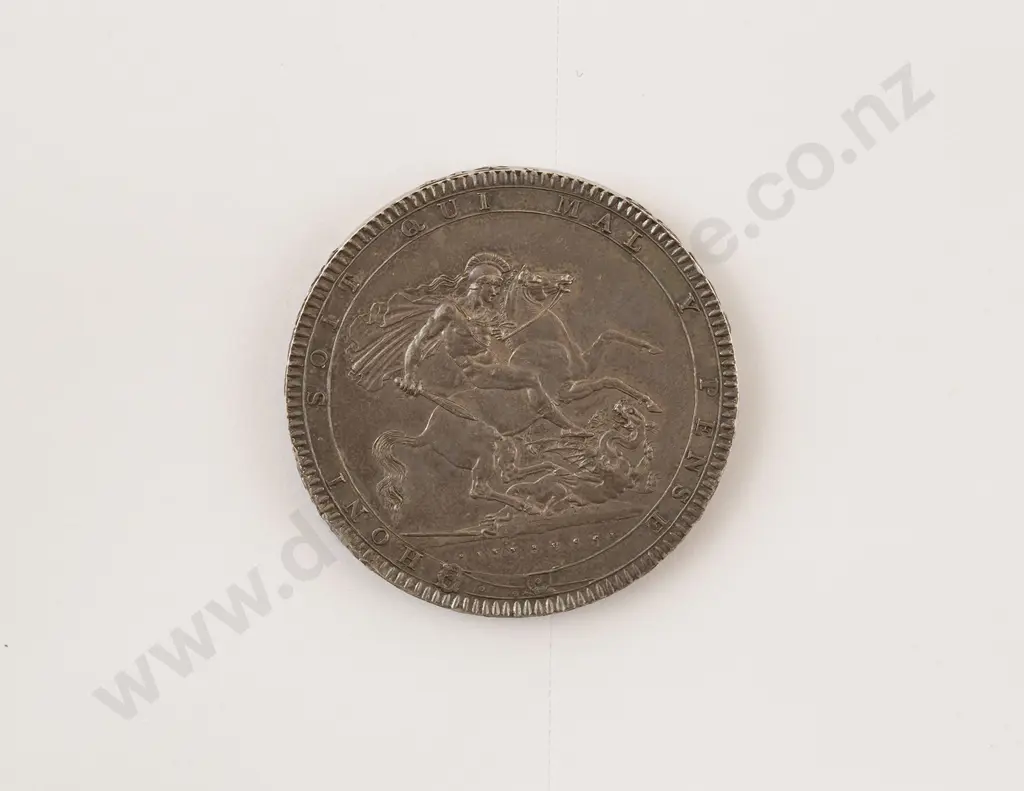 1819 Geo III Silver Crown Image 1++