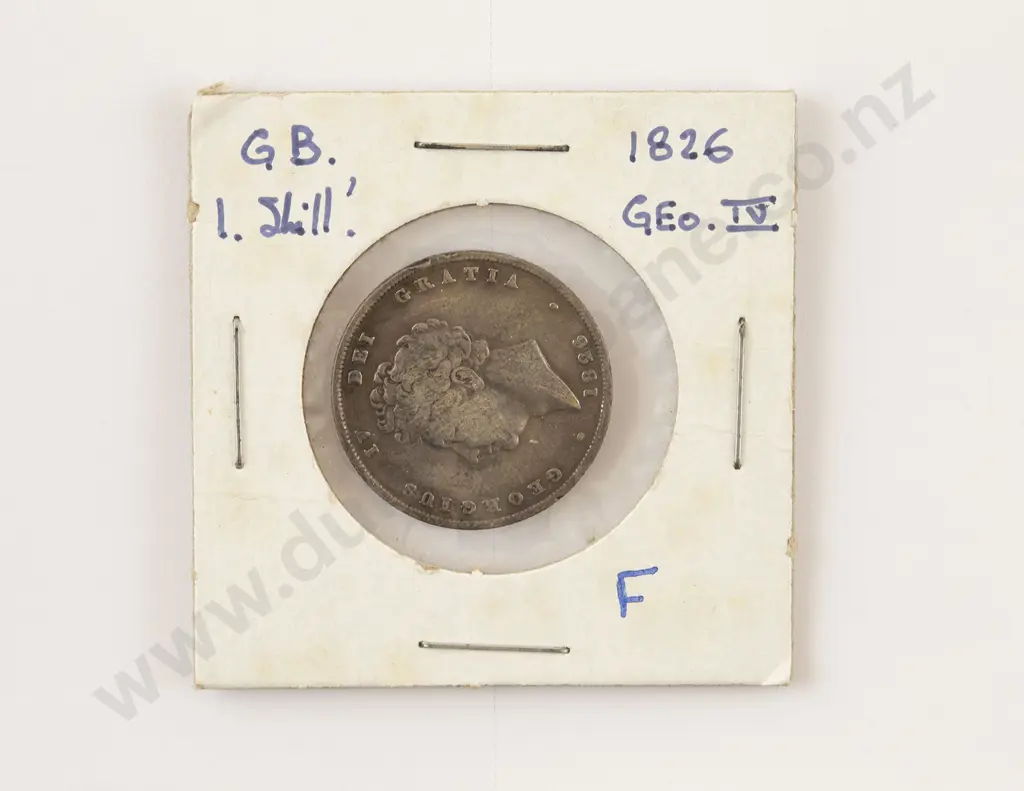 1826 Geo IV Silver Shilling Image 1++