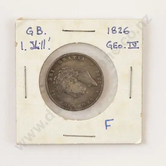 1826 Geo IV Silver Shilling