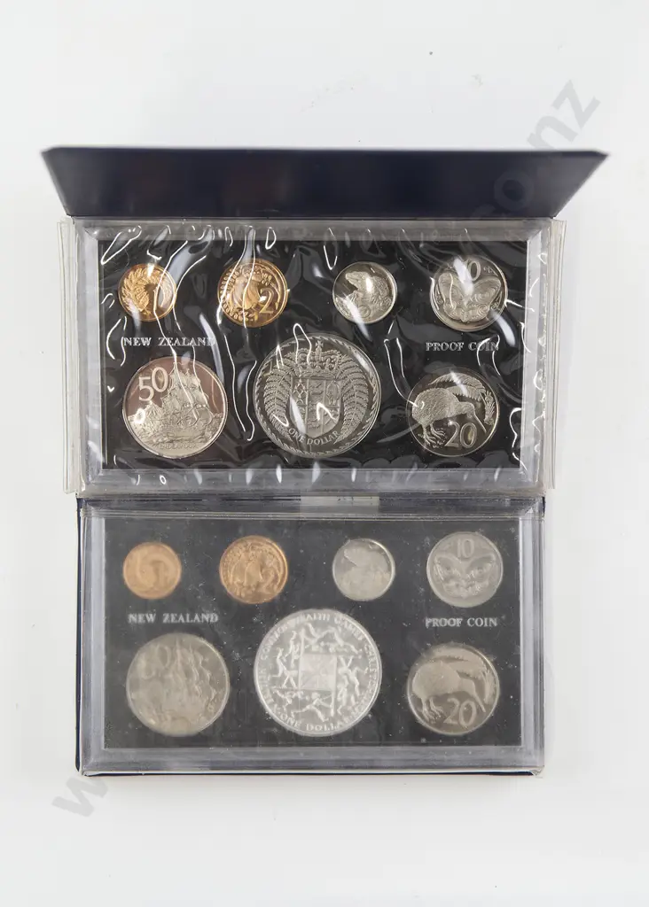 Two NZ Proof Coin Issues Image 1++