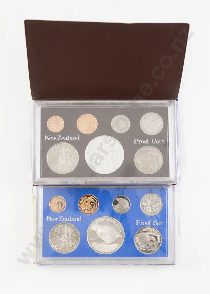 Two NZ Proof Coin Issues Image 1++