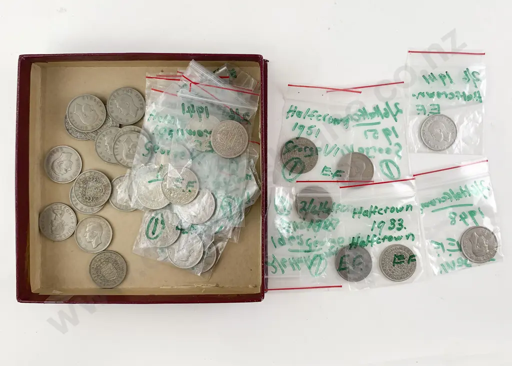 NZ Qty Half Crowns Image 1++