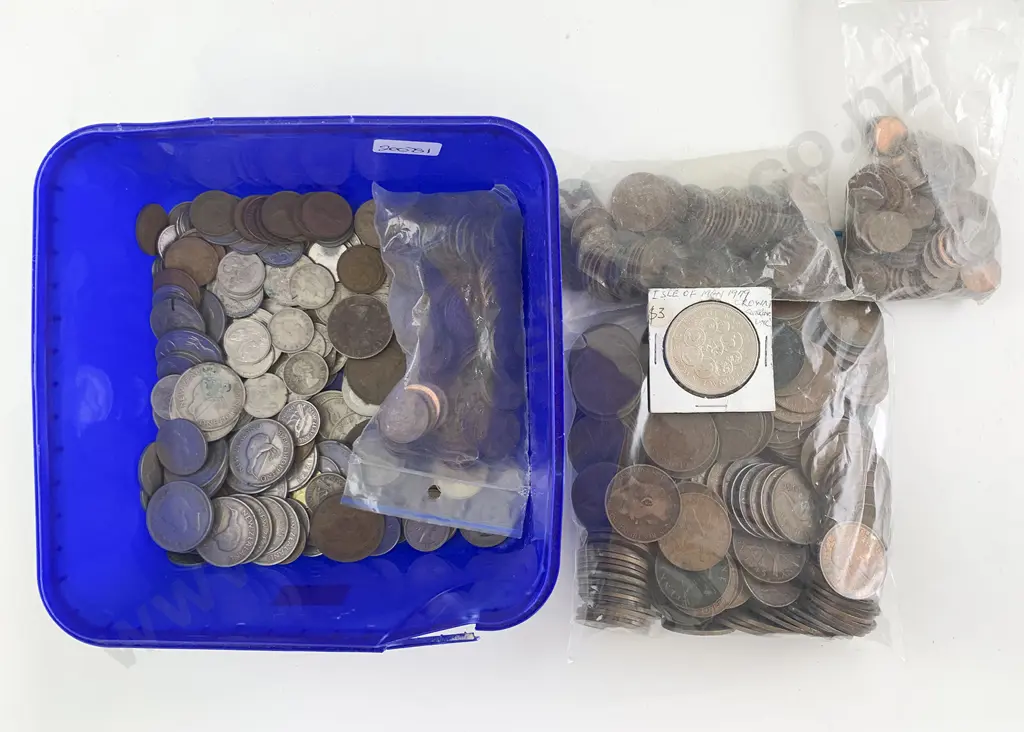 Mainly NZ Copper Coinage Image 1++