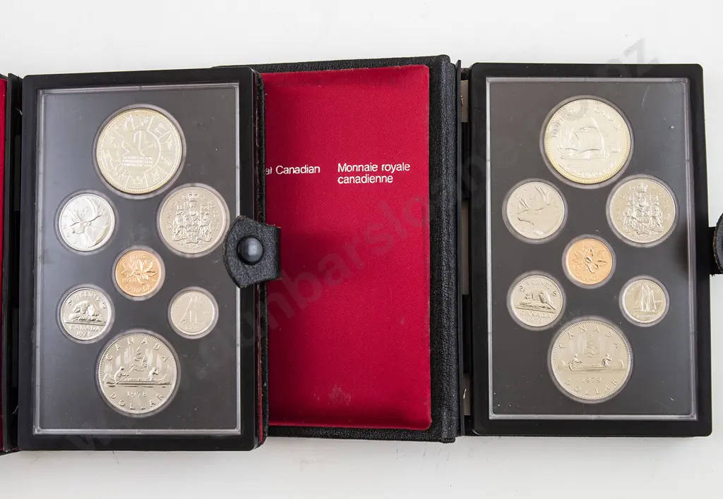 Two Canadian Proof 7coin Sets Image 1++