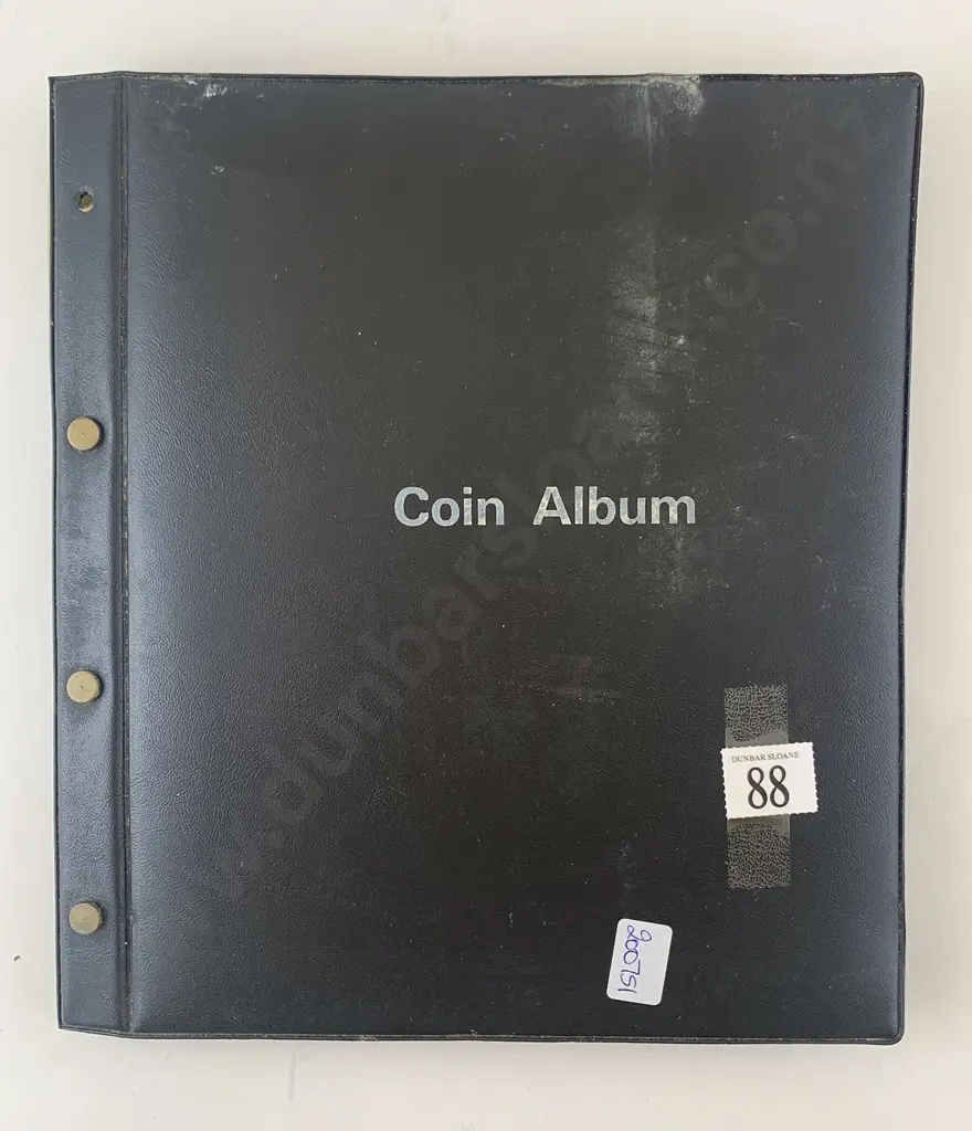 Coin Album Small Qty Vintage Pocket Change Coinage Image 1++