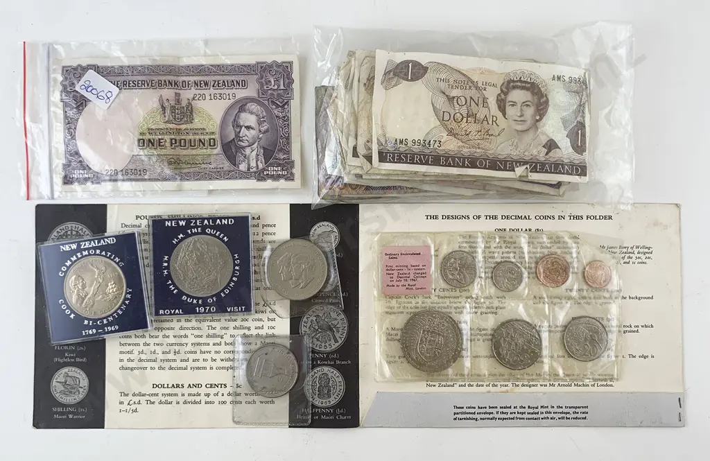 Selection Vintage Banknotes Image 1++