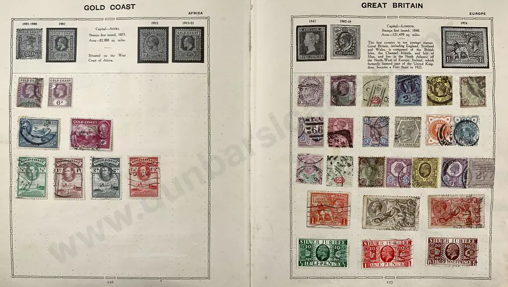 Good Vintage World Stamp Album Image 1++