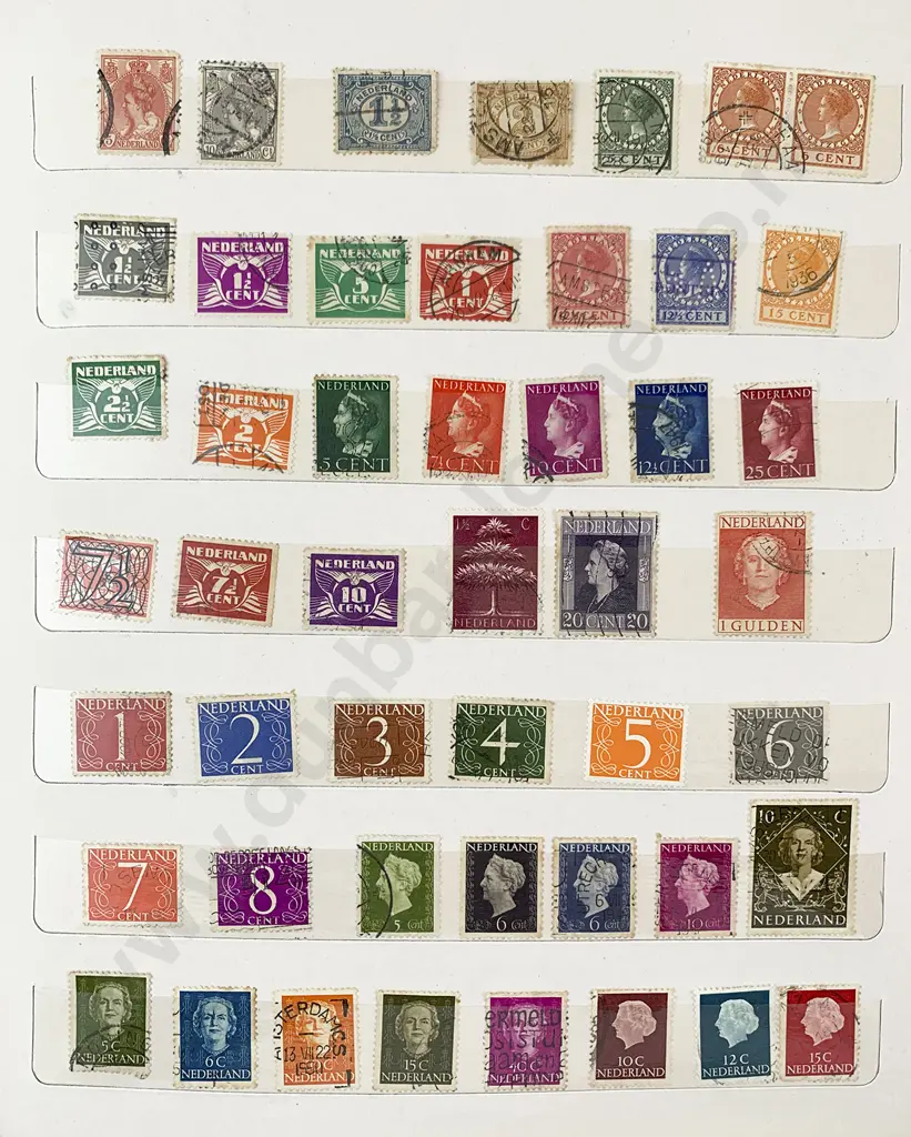 Two Stock Book Stamp Albums Image 1++