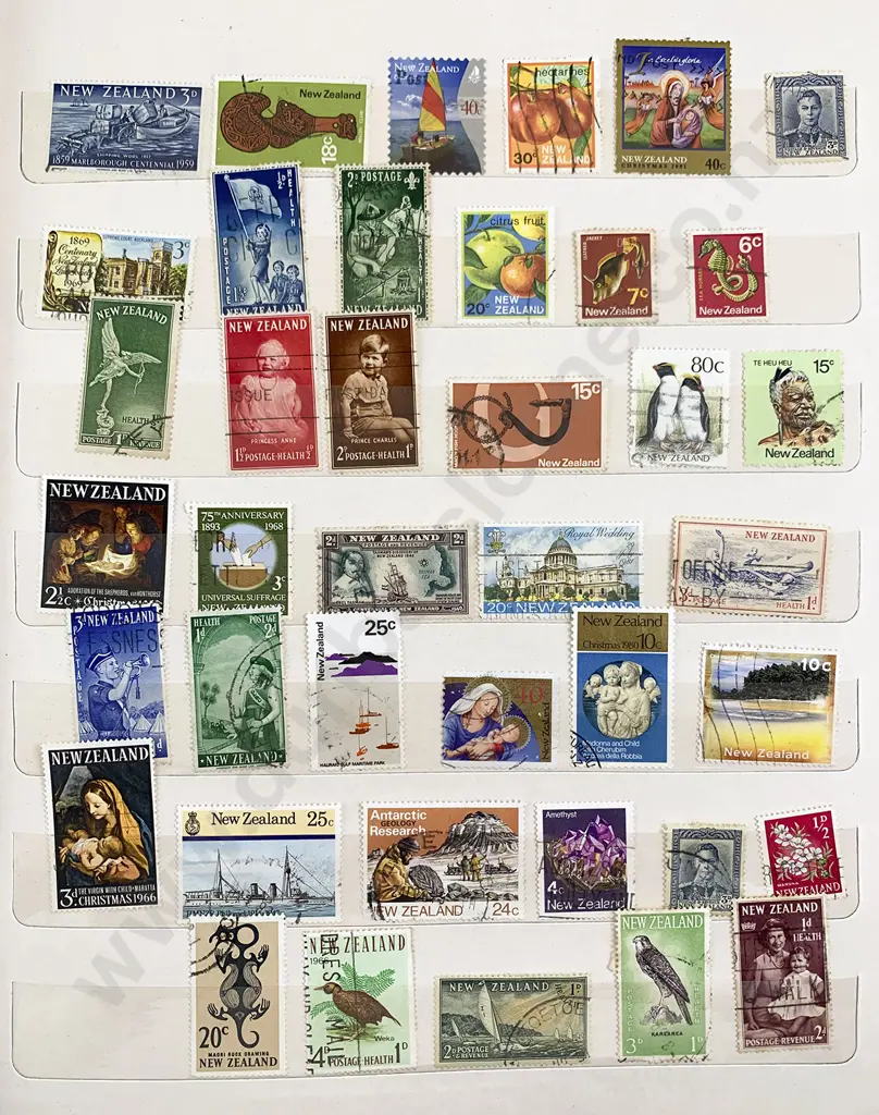 Two Stock Book Stamp Albums Image 1++