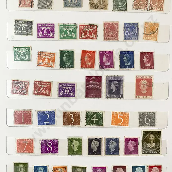 Two Stock Book Stamp Albums