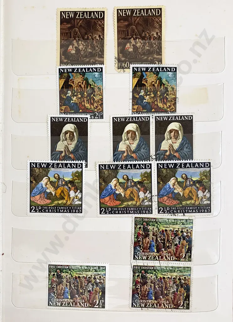 Three Vintage Stamp Albums Image 1++
