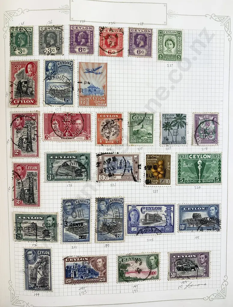 Three Vintage Stamp Albums Image 1++