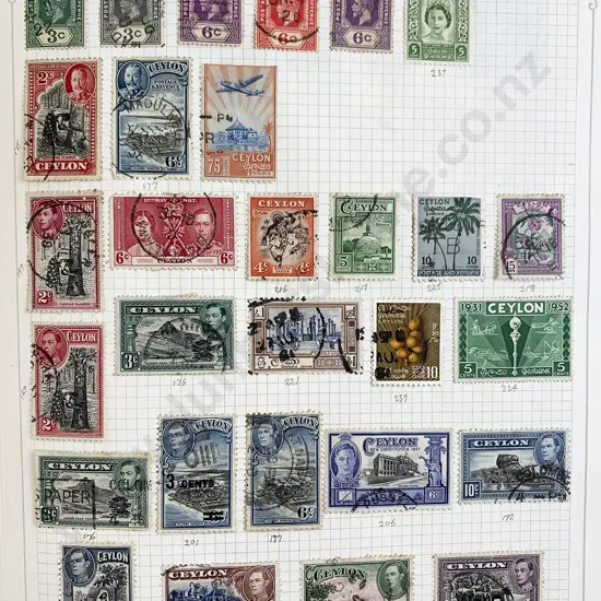 Three Vintage Stamp Albums