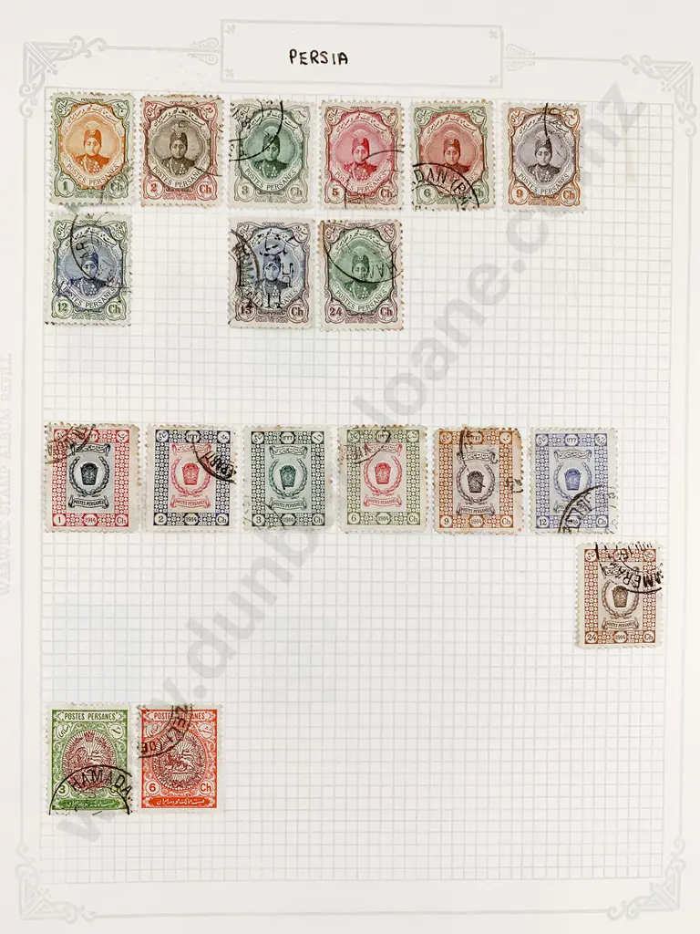 Two Vintage Stamp Albums Image 1++