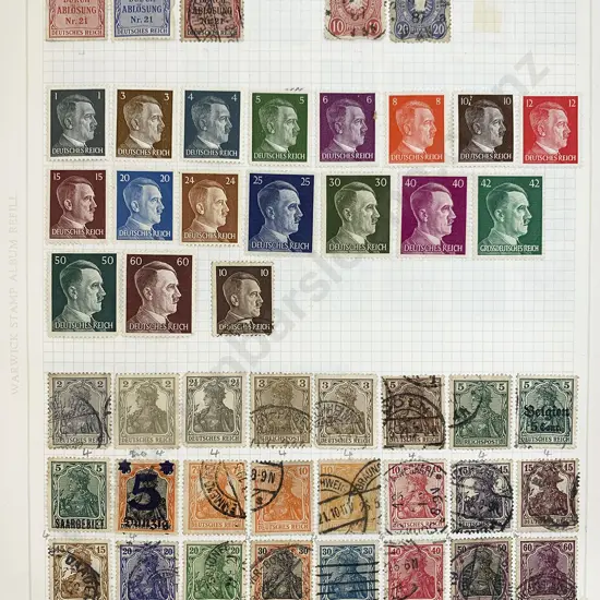 Two Vintage Stamp Albums