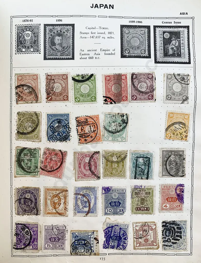 Three Vintage Stamp Albums Image 1++