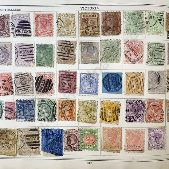 Vintage Stamp Album