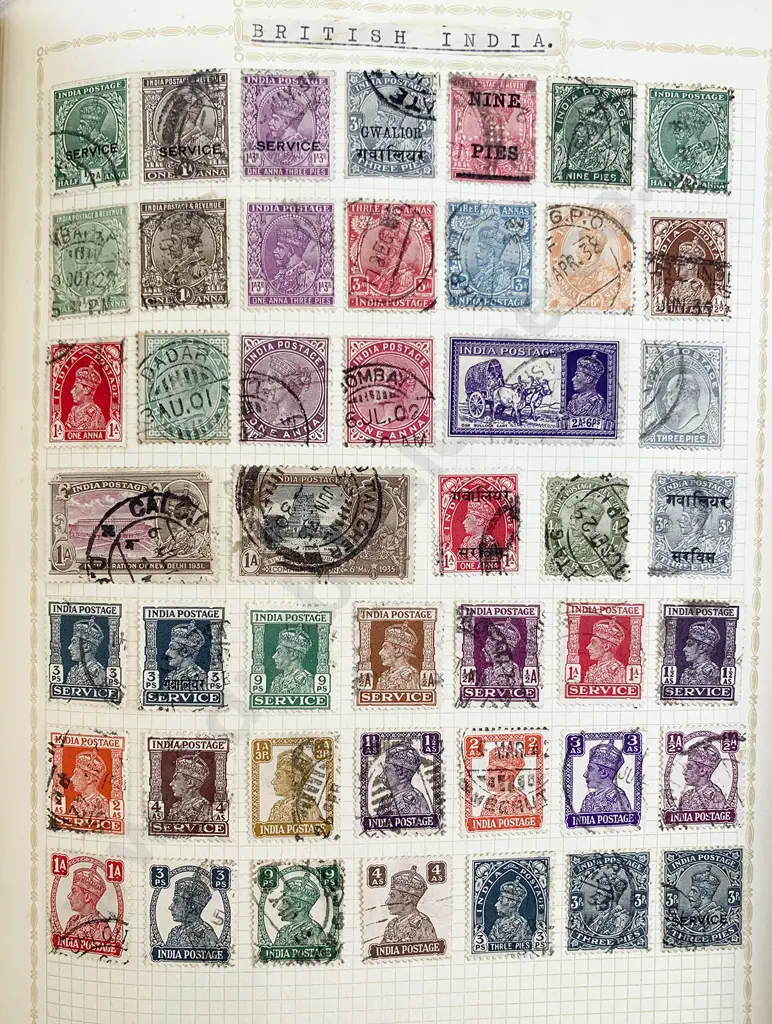 Three Vintage Stamp Albums Image 1++