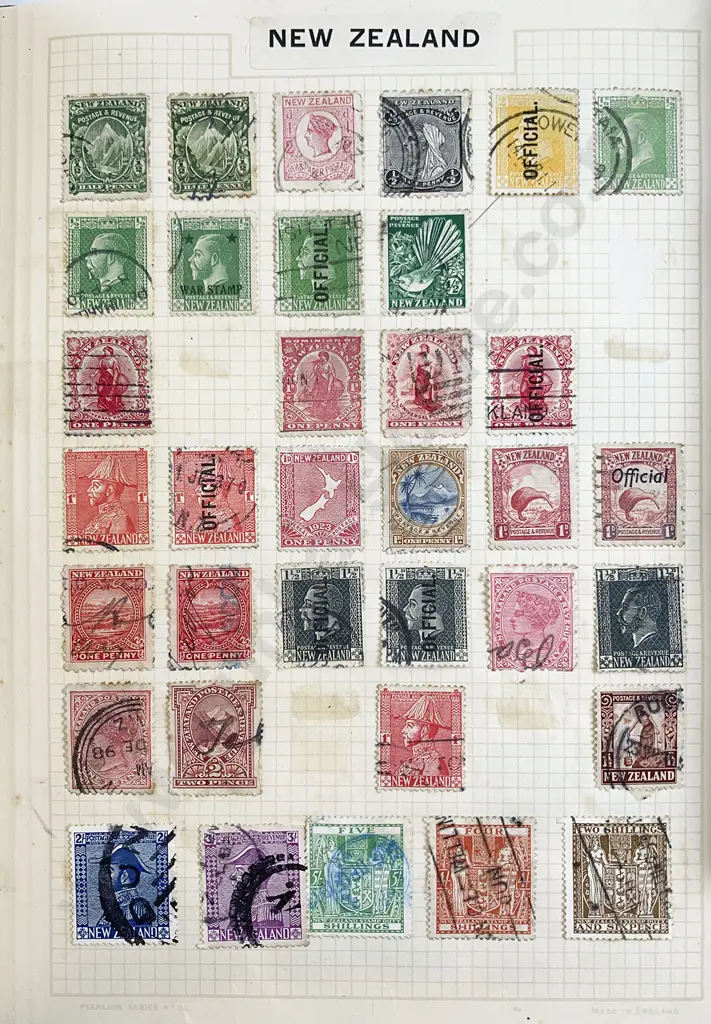 Three Vintage Stamp Albums Image 1++