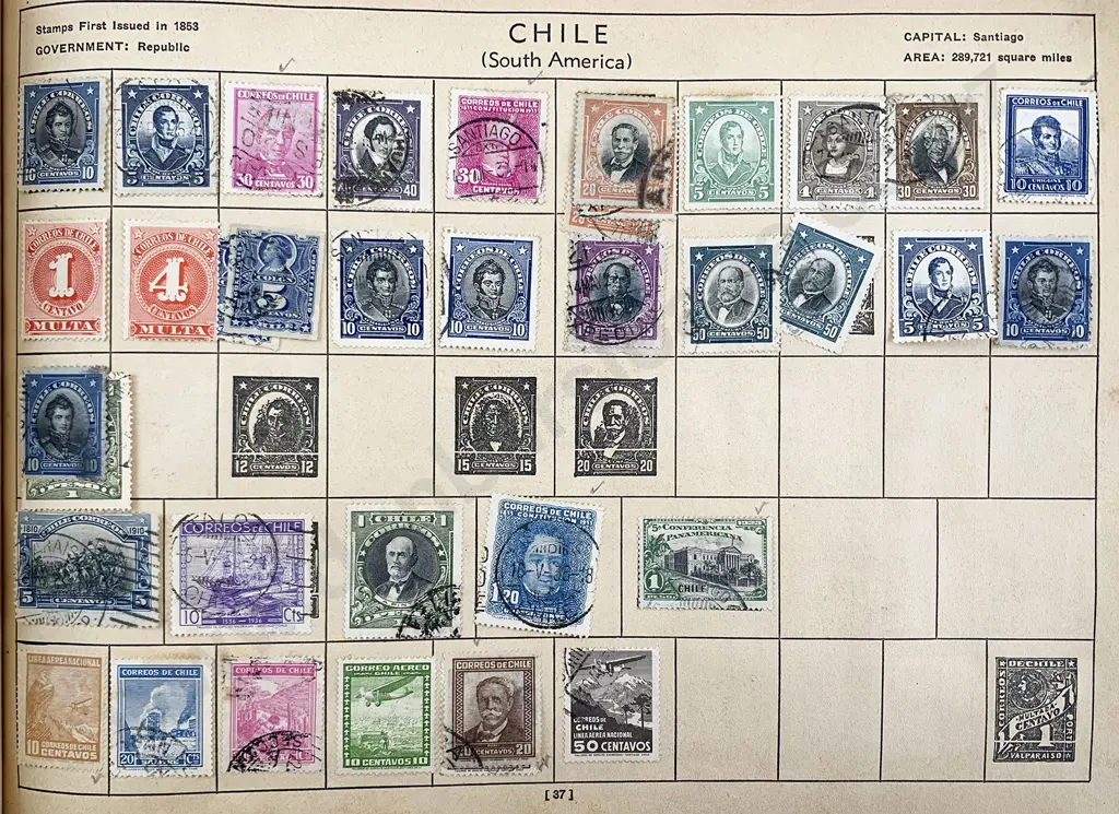 Three Vintage Stamp Albums Image 1++