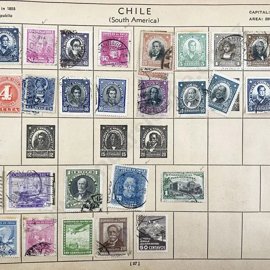 Three Vintage Stamp Albums