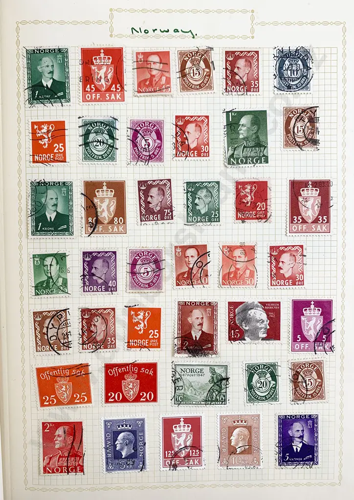 Four Vintage Stamp Albums Image 1++