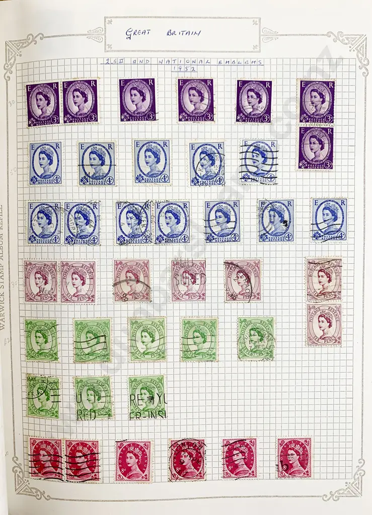 Four Vintage Stamp Albums Image 1++