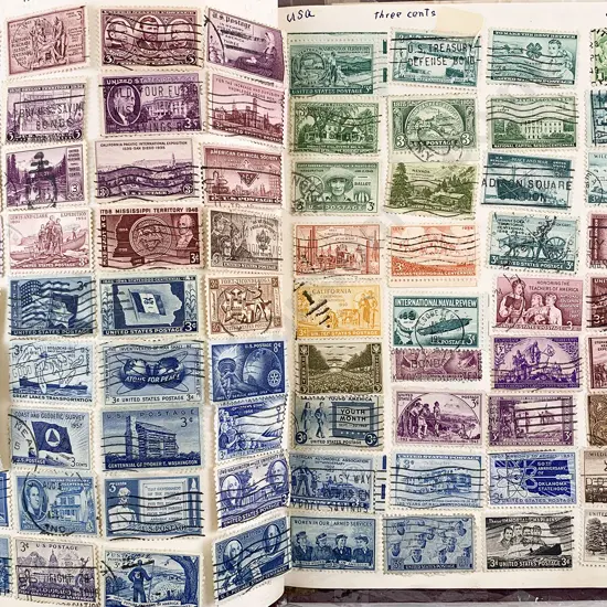 Large All American Stamp Album