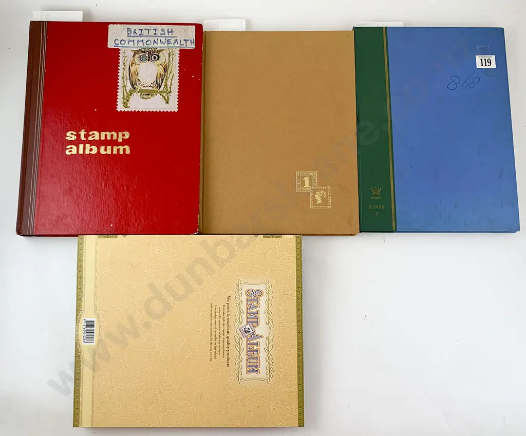 Four Stock Book Albums Image 1++