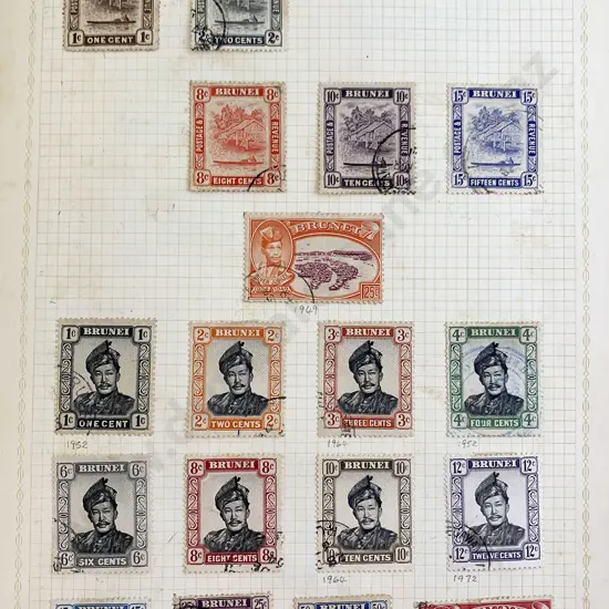 Six Small Vintage Stamp Albums