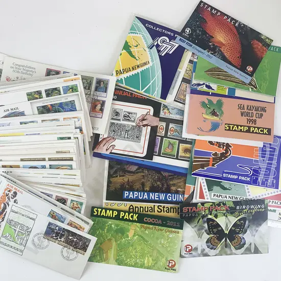 Near Complete PNG Stamp Collection