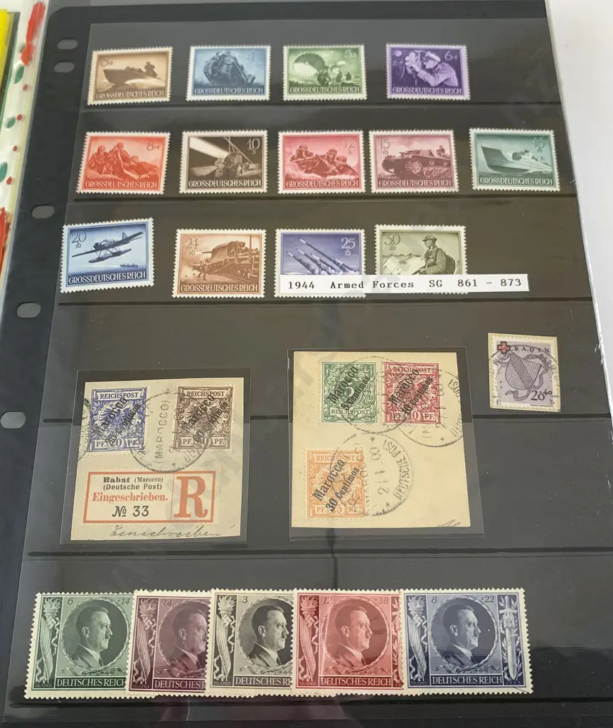 Two World Stock Book Albums Image 1++