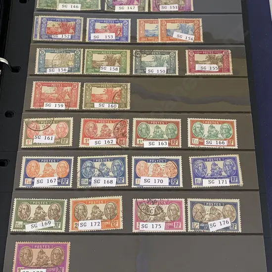 Two World Stock Book Albums