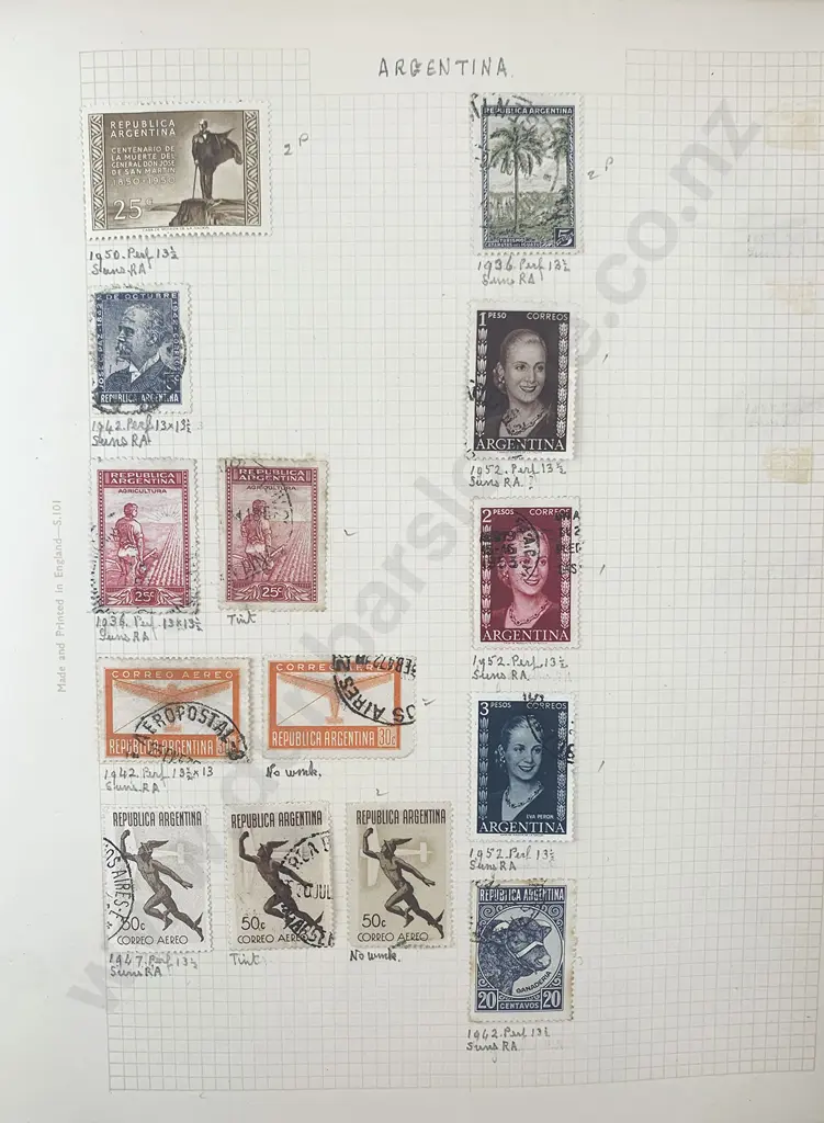 Two Part Vintage World Stamp Albums Image 1++