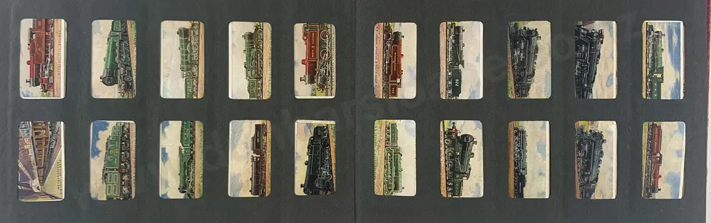 Four Cigarette Picture Card Albums with cards Image 1++