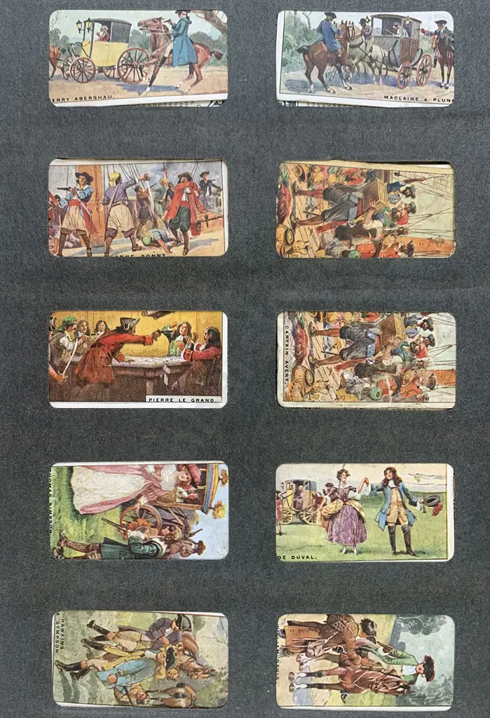 Four Cigarette Picture Card Albums with cards Image 1++