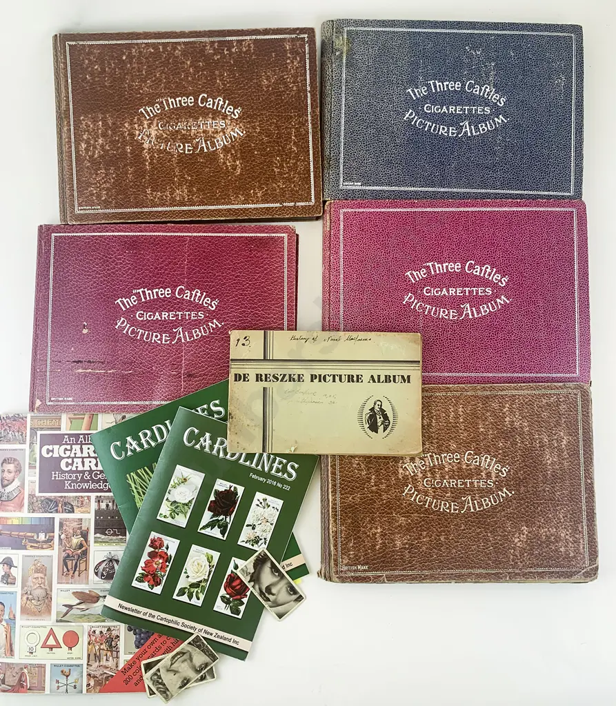 Collection Cigarette Picture Card Albums and loose cards Image 1++