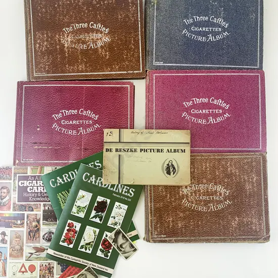 Collection Cigarette Picture Card Albums and loose cards