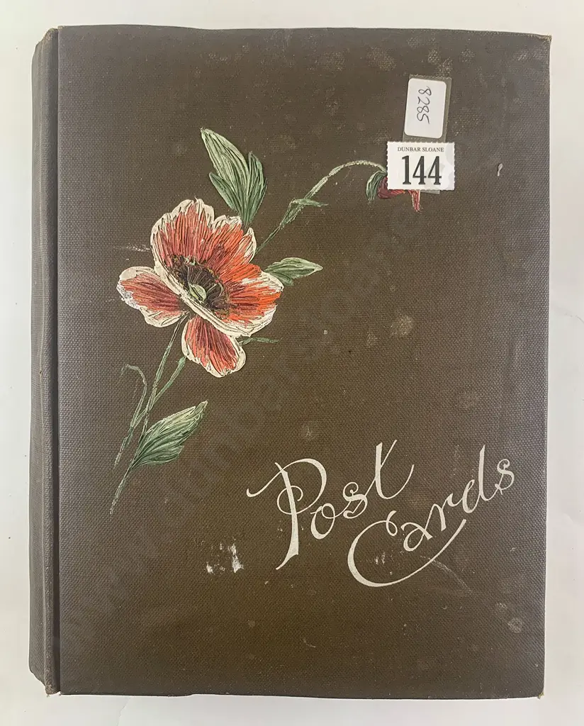 Large Vintage Postcard Album Image 1++