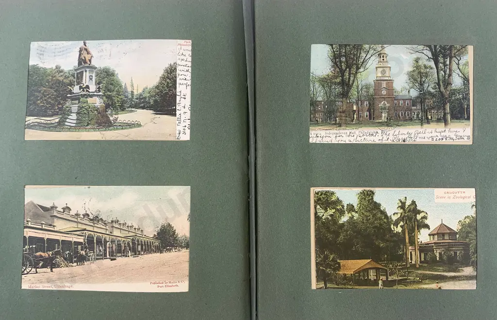 Vintage Postcard Album Image 1++