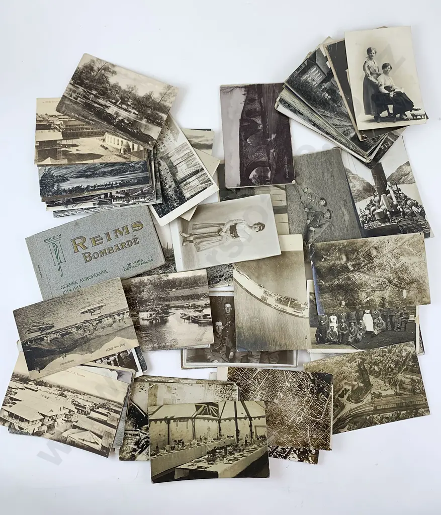Bundle Qty Mainly European Scene Postcards with some military Image 1++