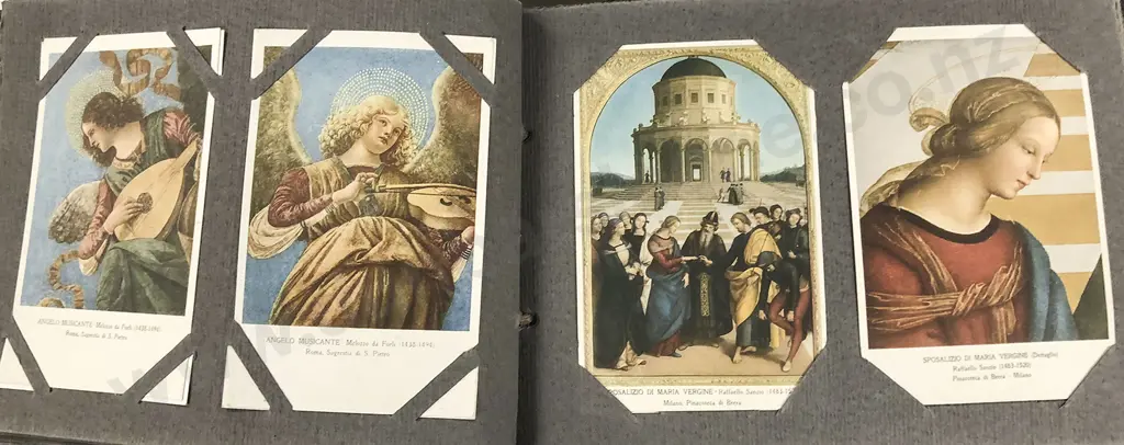 Two Vintage Postcard Albums Image 1++