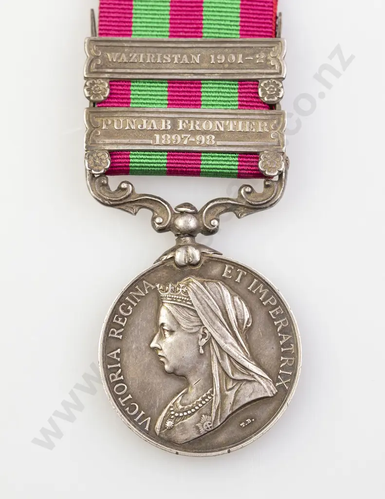 Victoria (1896) India General Service Medal 1895 - 1902 Image 1++