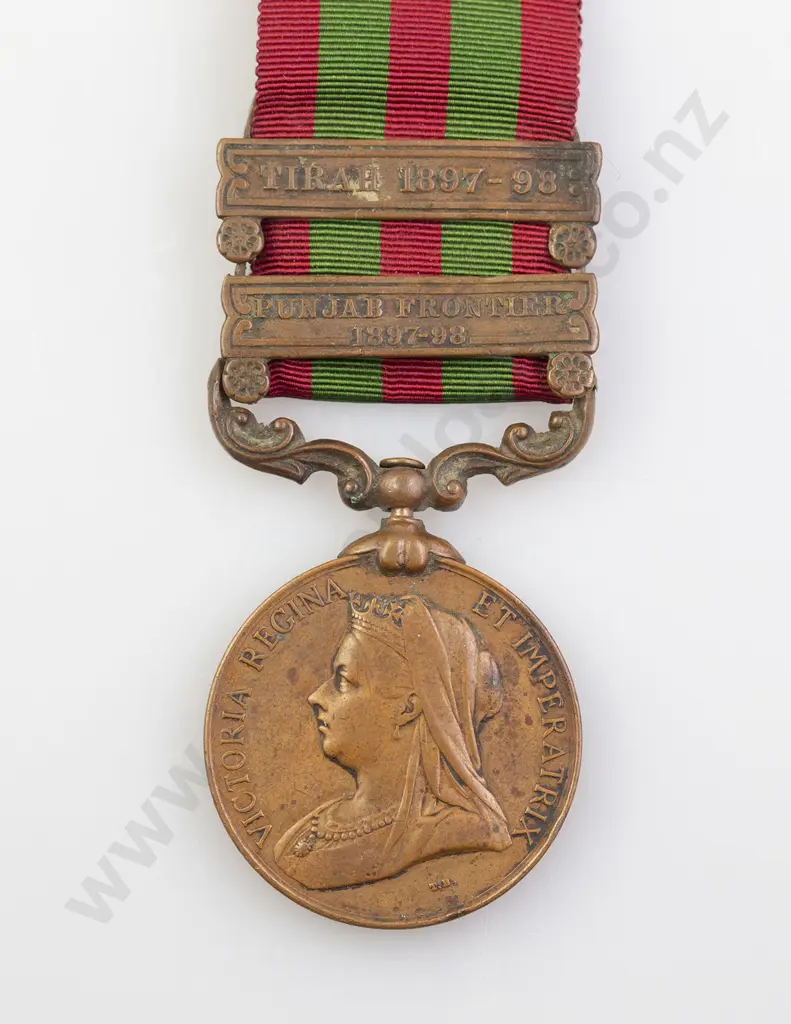 Victoria India General Service Medal 1895 - 1902 Bronze Image 1++
